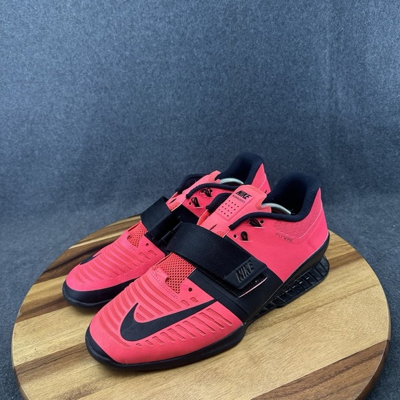Nike Romaleos 3 Solar Weightlifting Shoes Red/Black 852933-602 Size 12.5 main image 7